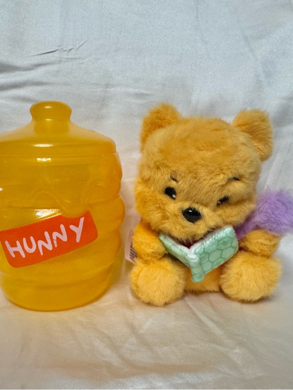 Winnie The Pooh Hunny Hugs Writing Pooh Plush